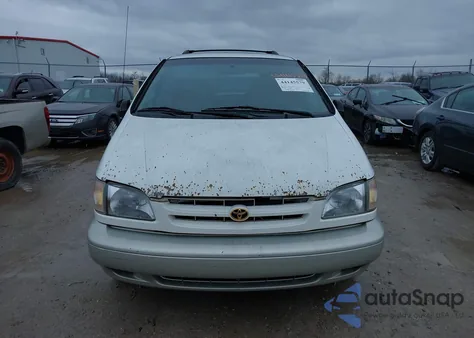 1998 Toyota Sienna Xle из США, поврежденный, VIN 4T3ZF13C0WU076226